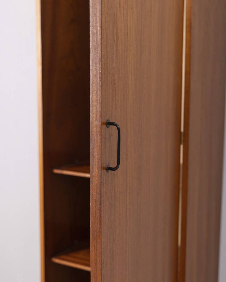 photo furniture Vintage 1960s Wooden Wardrobe Designed By Zam Milano Italy