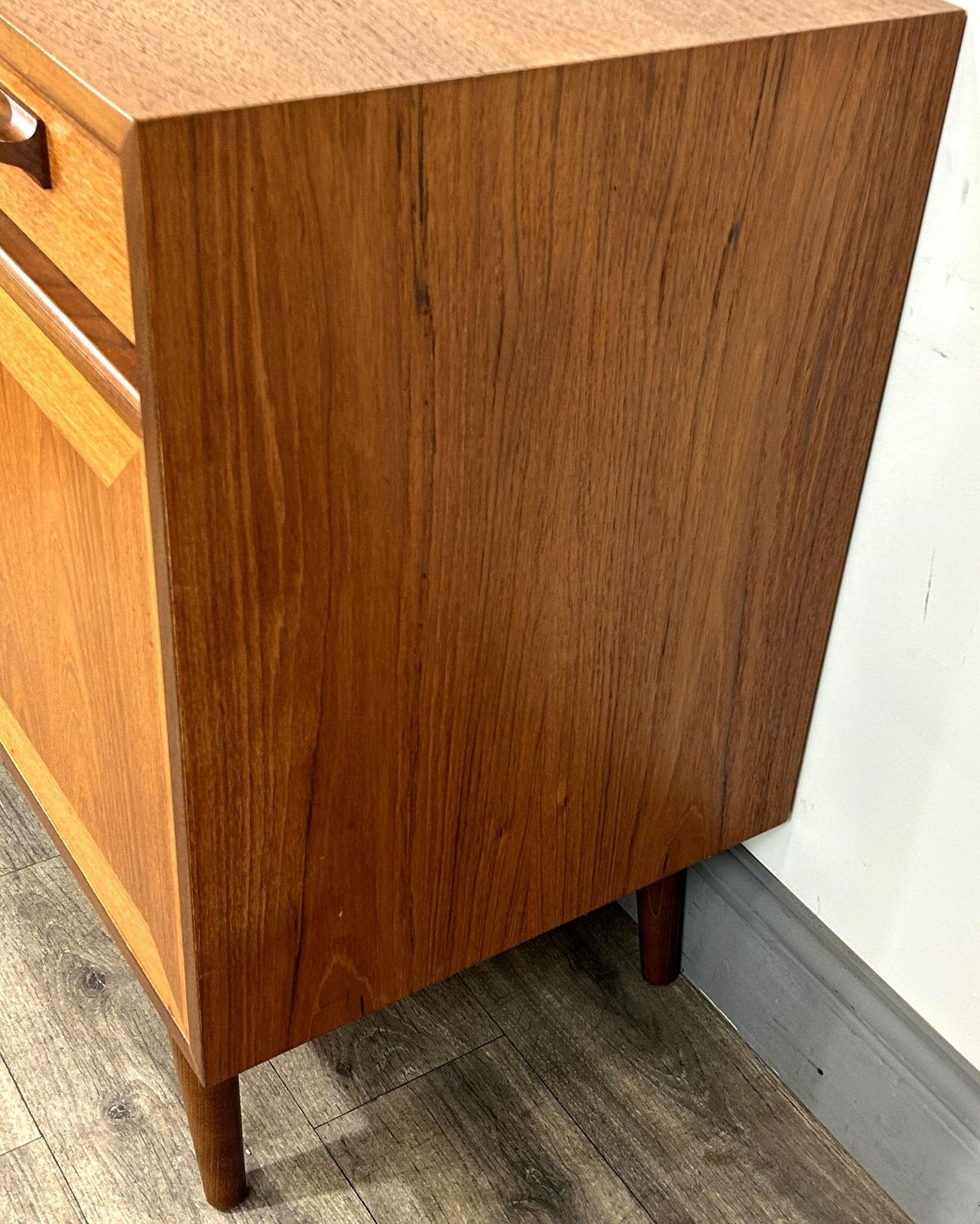 Stylish Mid Century Teak Mini Sideboard/Media/Record Cabinet G Plan Sierra 60s photo vintage