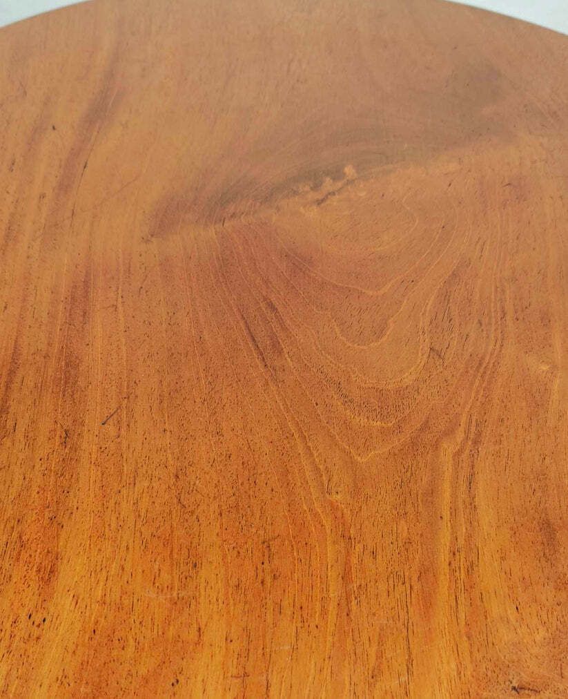 Victorian Tripod Side Table English Antique Mahogany Round Postage Available photo Furniture