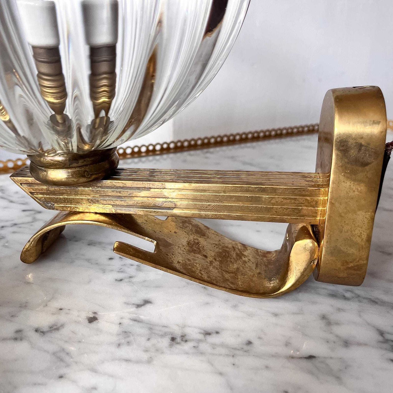 photo furniture Italian Murano Glass Wall Sconces By Barovier & Toso