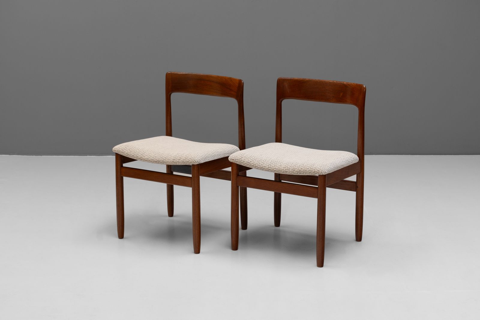 Set Of Six Fonseca Teak Dining Chairs photo for sale
