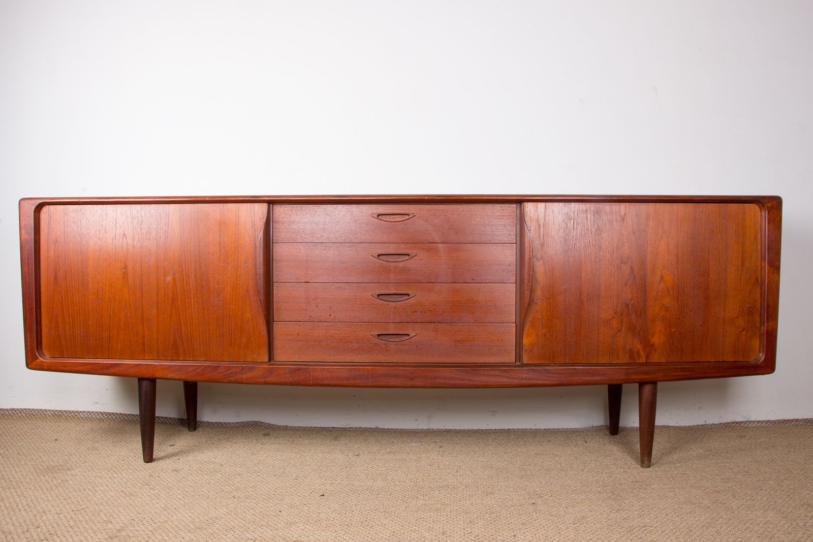 Danish Teak Sideboard By Henry Walter Klein For Bramin 1960. photo furniture