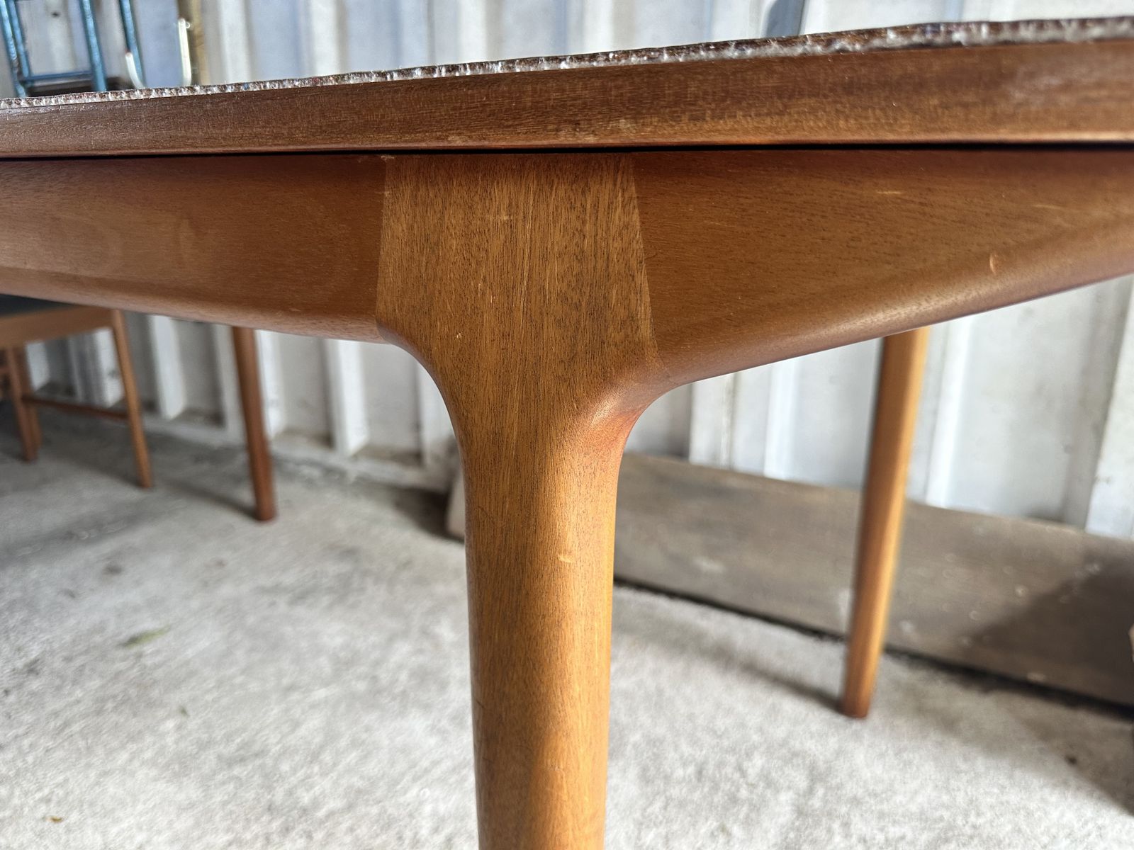 photo vintage Mid Century A.H. McIntosh Dunvegan T3 Teak Extending Dining Table & 6 Chairs