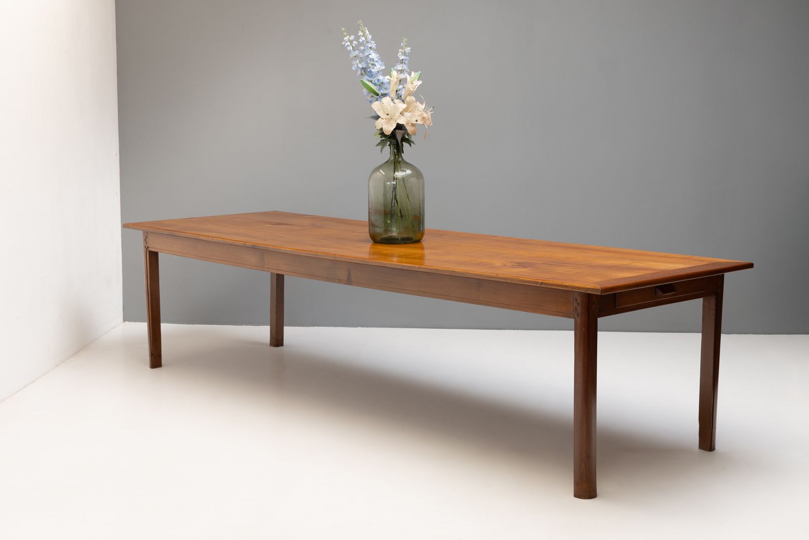 Large Cherry Farm Table photo for sale