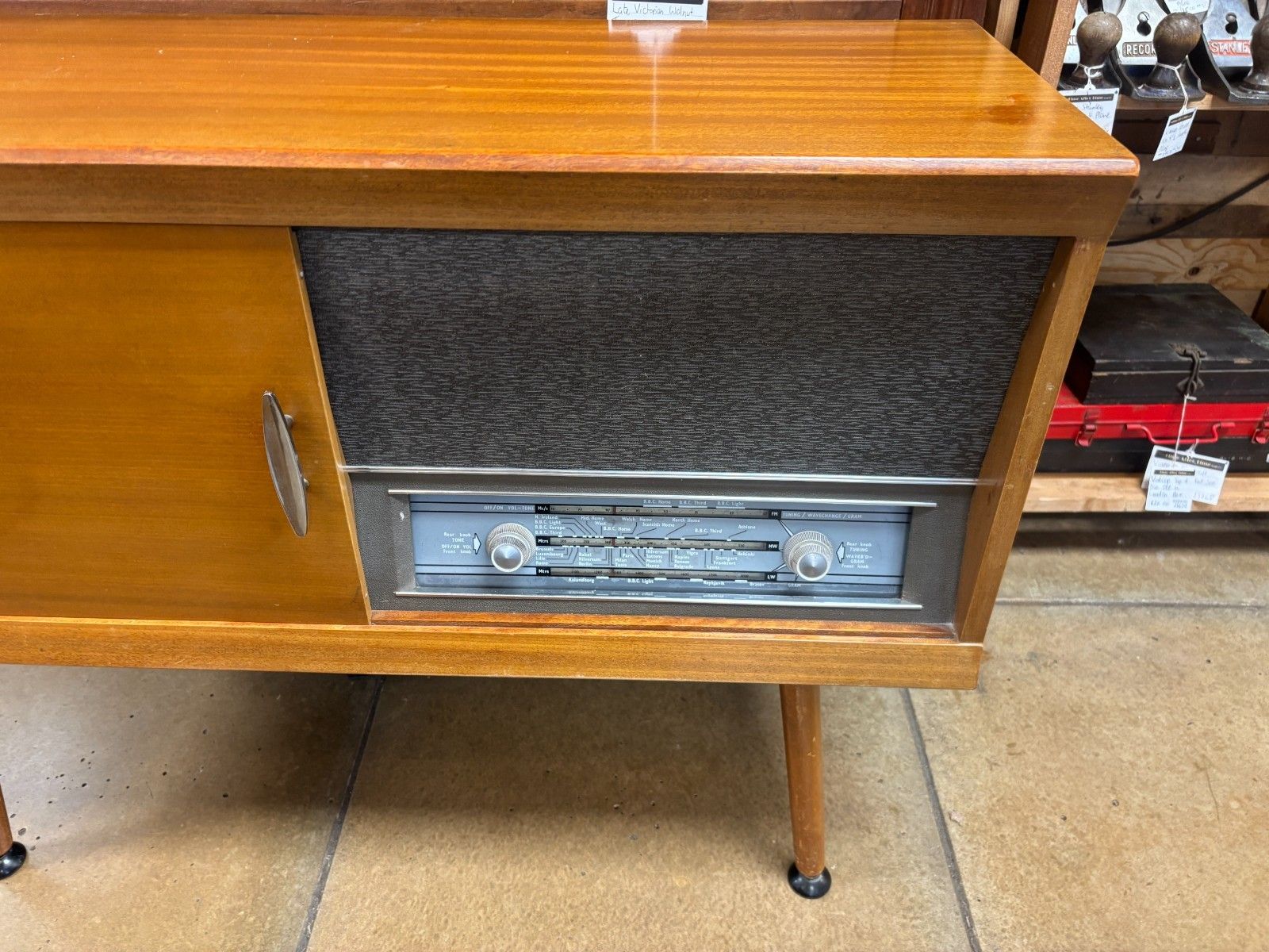 Mid Century G.R.D Model 204 Radiogram photo 175.0