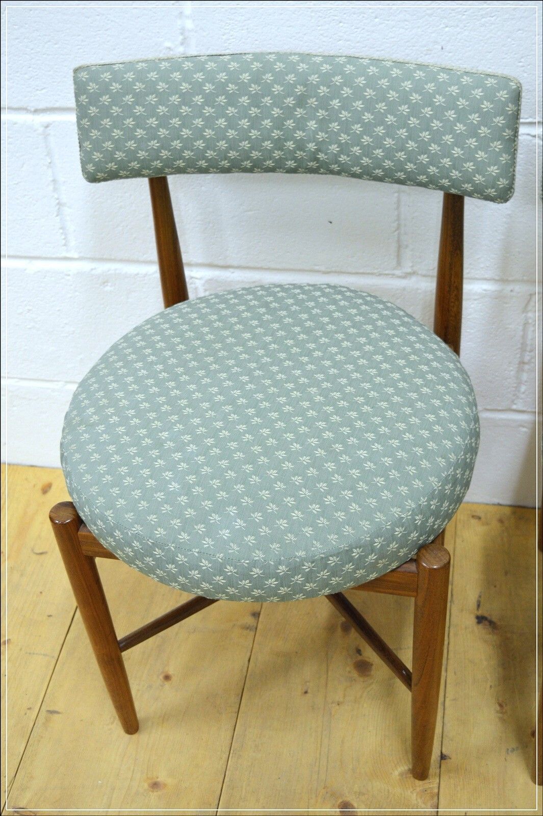 Vintage Dining Chairs X4  G Plan Fresco Solid Teak Danish Design Mid Century photo vintage