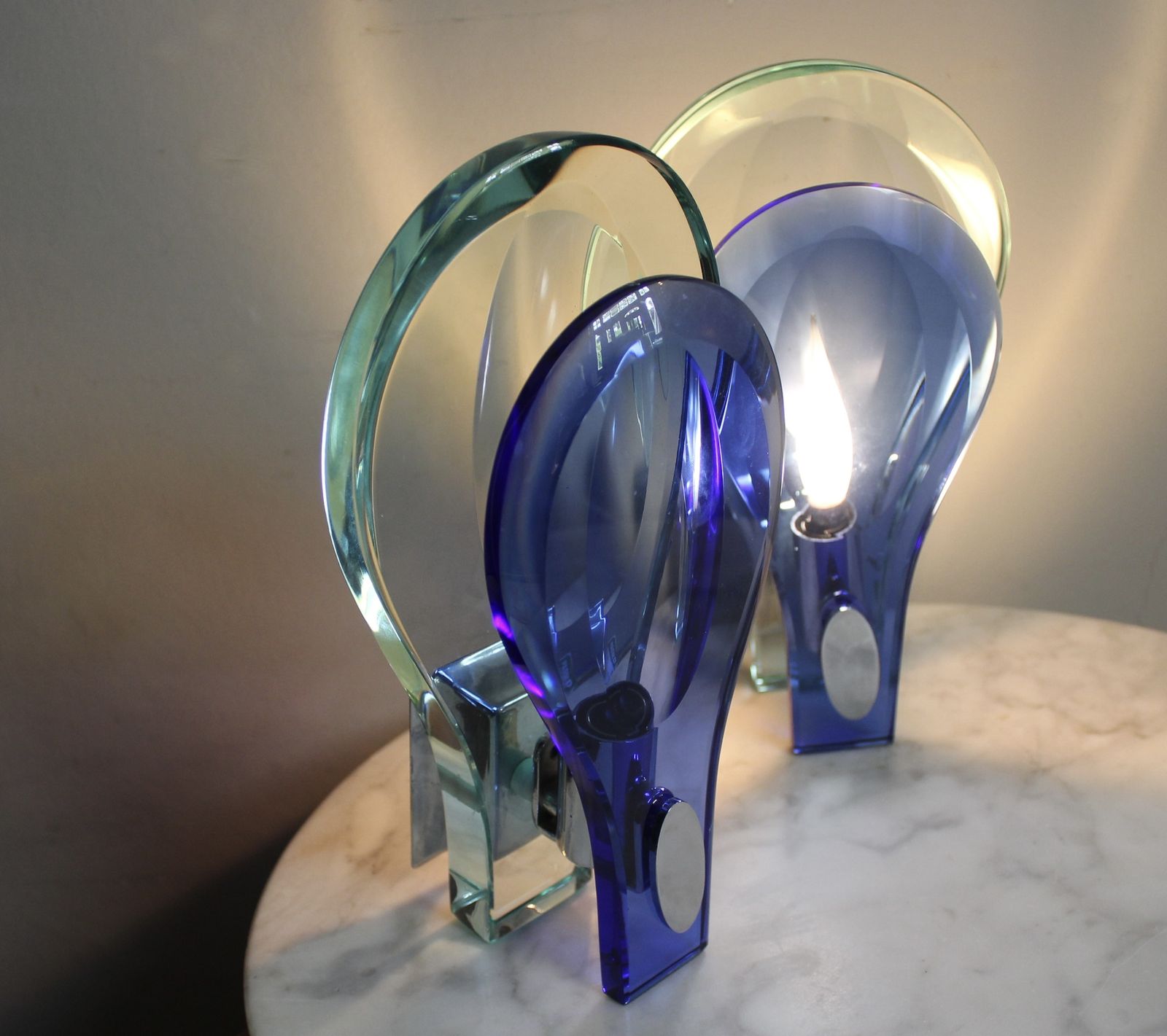 Fontana Arte Mid Century Wall Lights photo Lighting