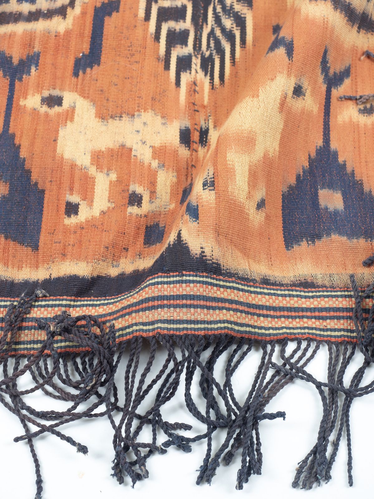 Sumba Ikat Panel With Lizards, 1950s photo 550.0
