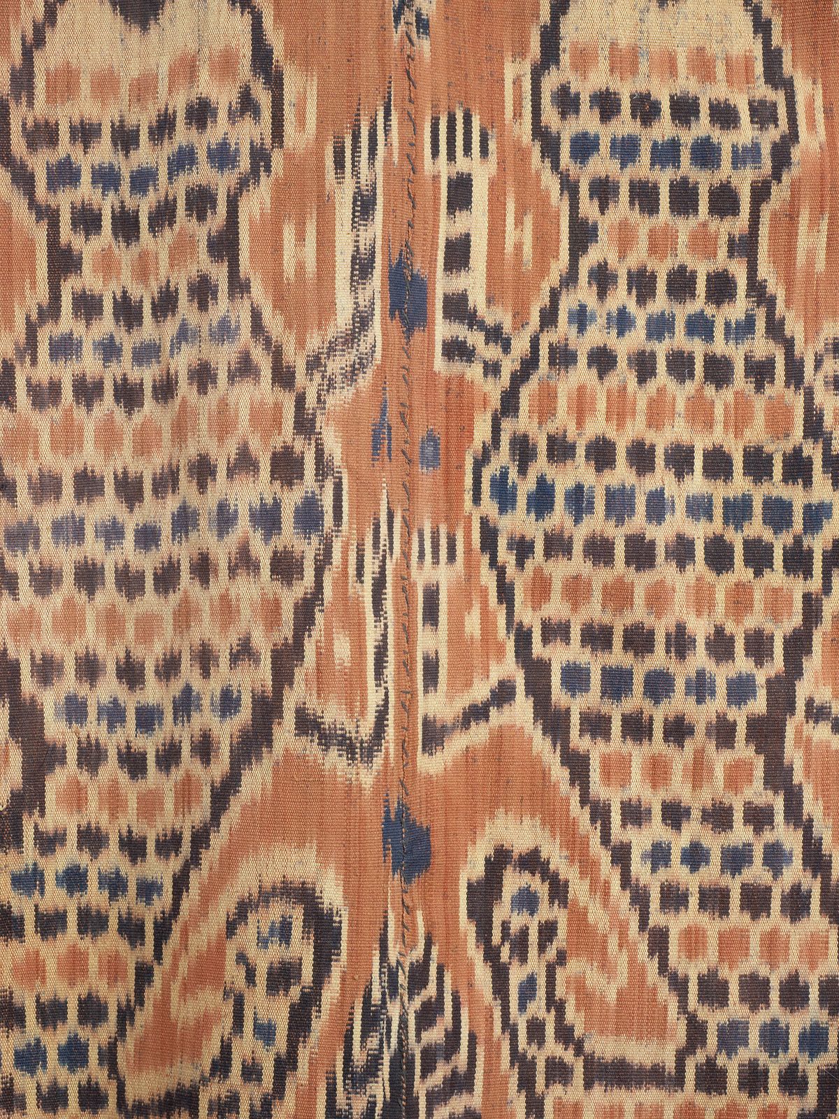 photo vinterior Sumba Ikat Panel With Lizards, 1950s