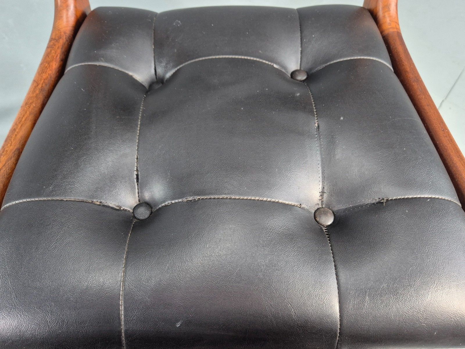 photo furniture 2 Vintage Dining Chairs Vanson Peter Hayward Design Retro Mcm Teak Eb10181