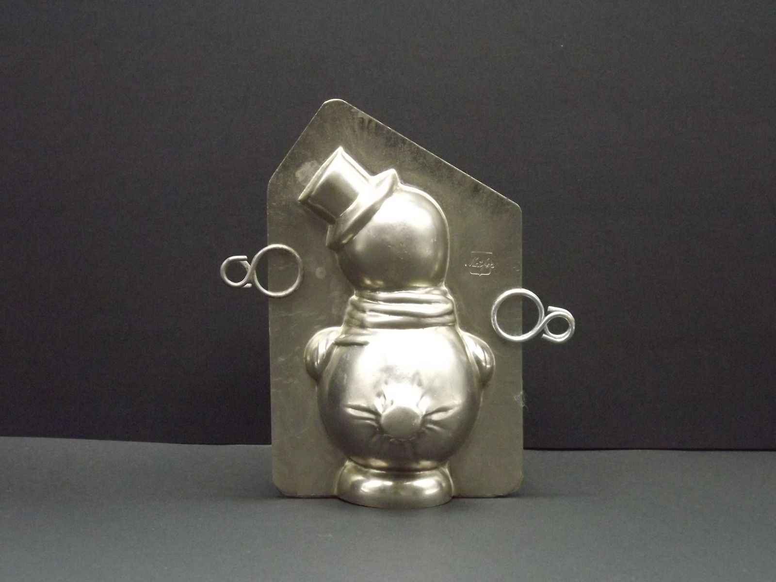Rare Vintage Matfer France Chocolate Mould – Dapper Bird With Cane & Top Hat photo Home Decor