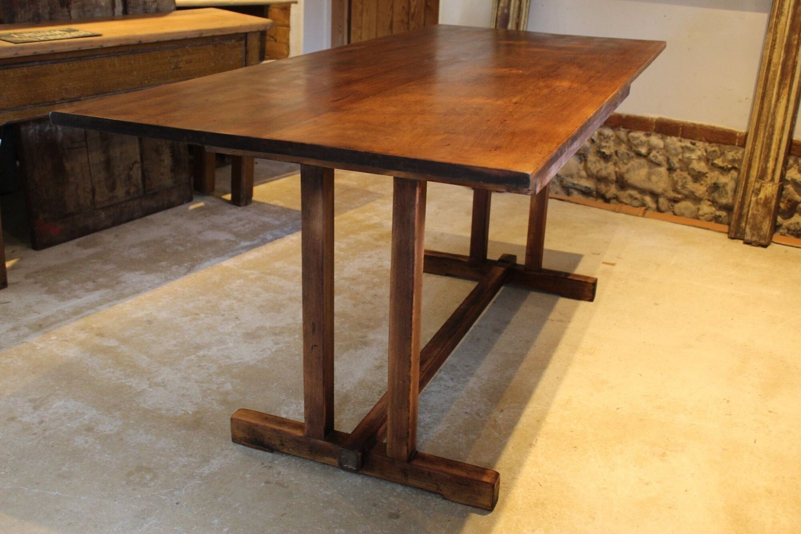 Table Refectory Arts And Crafts Teak The Music House Norwich C1930 photo Furniture