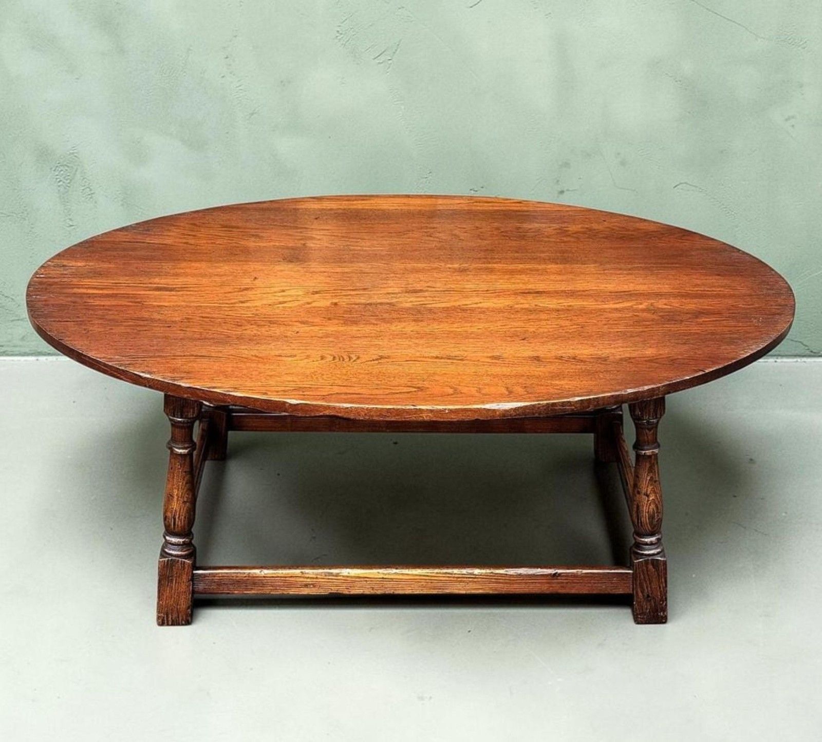 Large Solid Oak Coffee Table