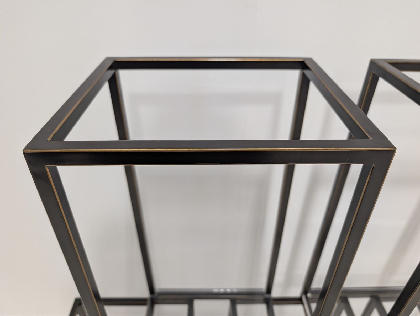 Port 68 Drake Bronze Wall Shelving (Set Of 5) photo for sale