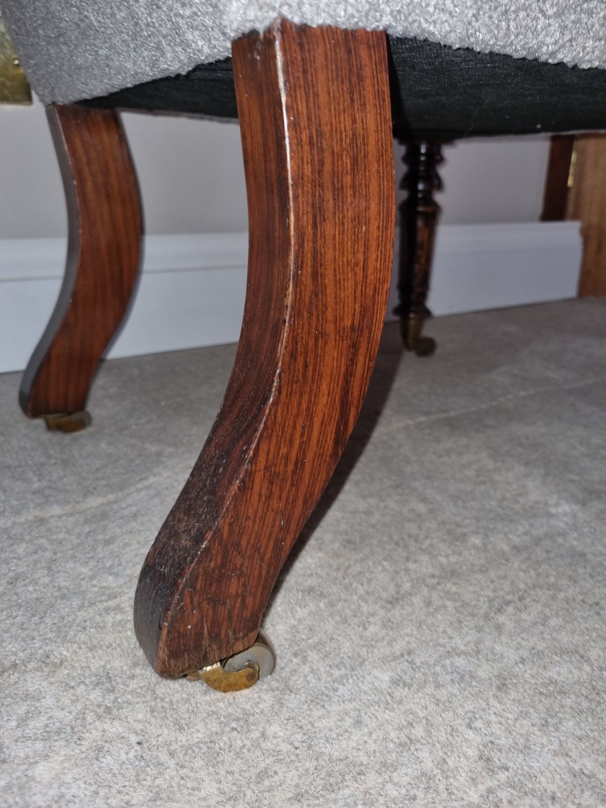 photo for sale Regency Nursing Chair Fully Restored