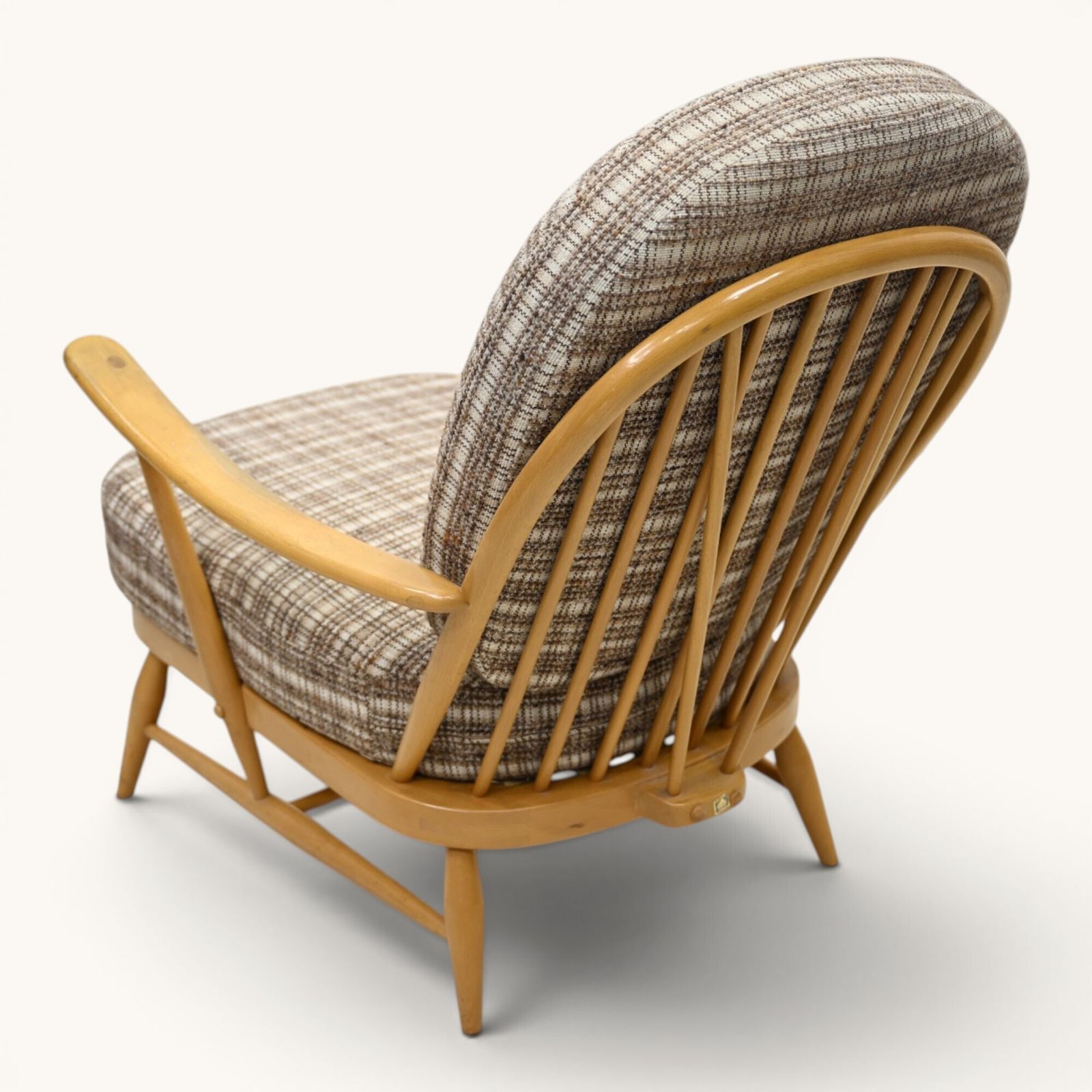 Ercol Windsor Easy Chair Model 203 1970s New Webbing Light Finish Free Delivery* photo Furniture