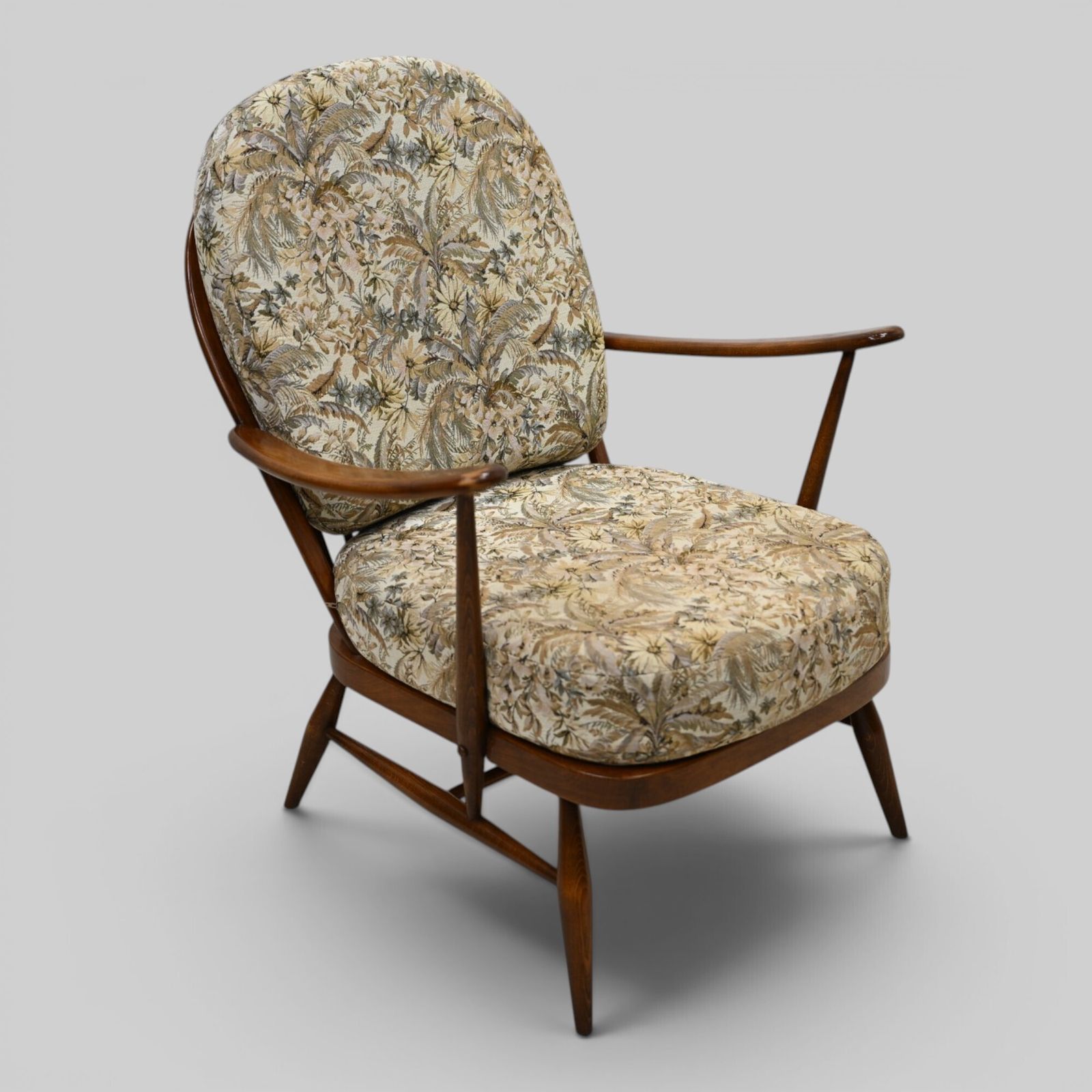 Ercol Windsor Easy Chair Model 204 1970s Good Webbing Golden Dawn Free Delivery* photo vinterior