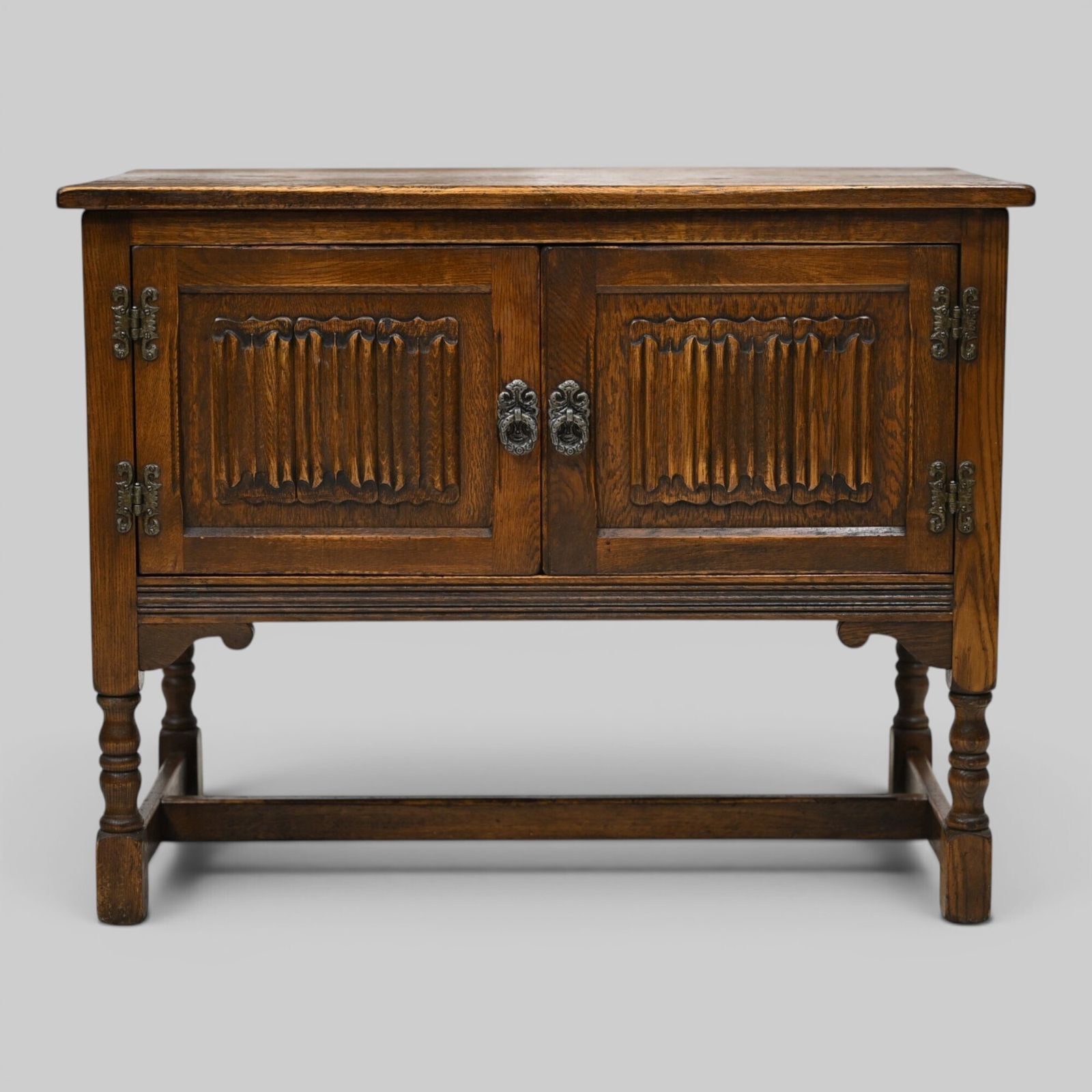 Old Charm Music Vinyl Record Player Cabinet Light Oak #1791 Free Uk Delivery photo 347.0