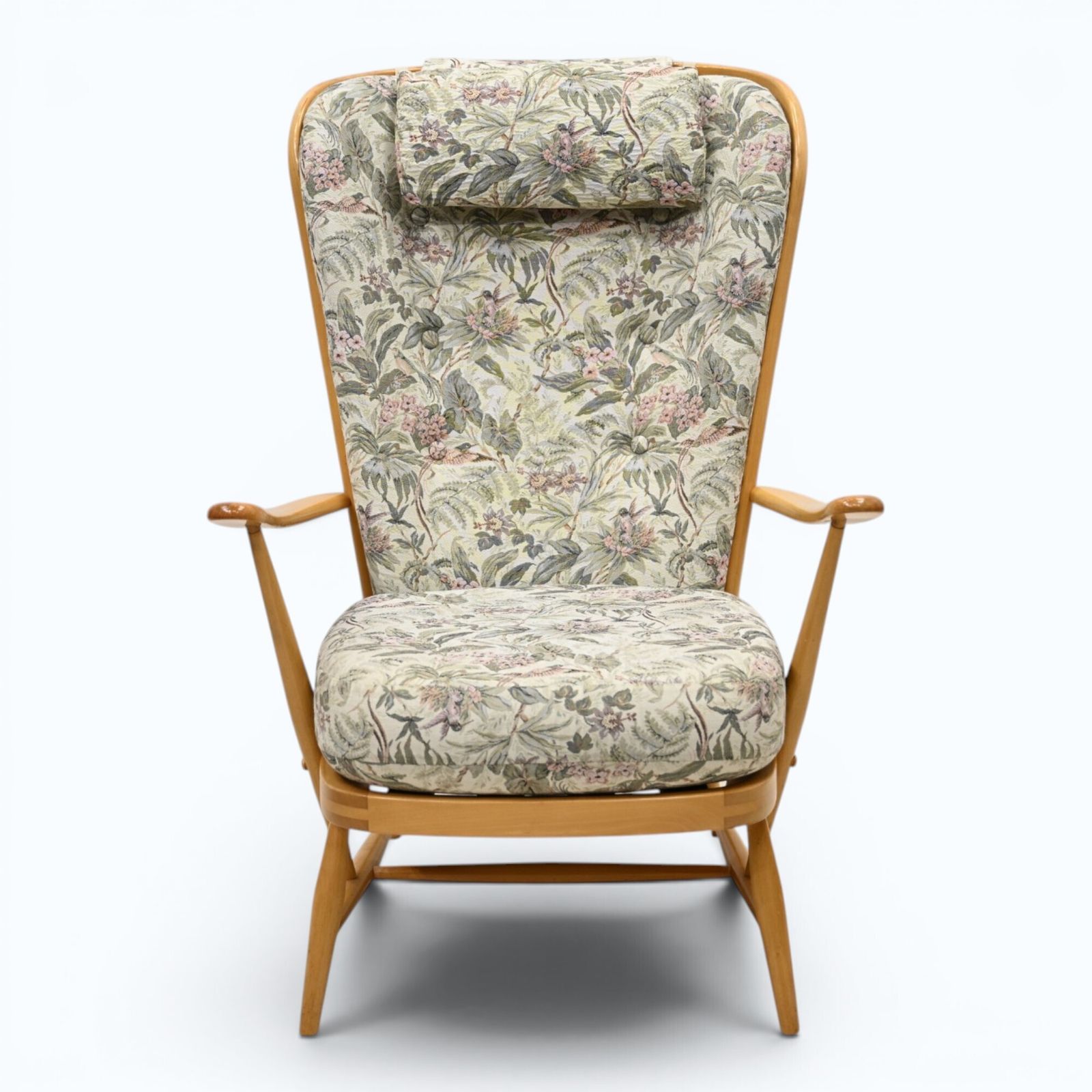 Ercol Evergreen Easy Chair Armchair Light Finish Model 478 Free Uk Delivery* photo furniture
