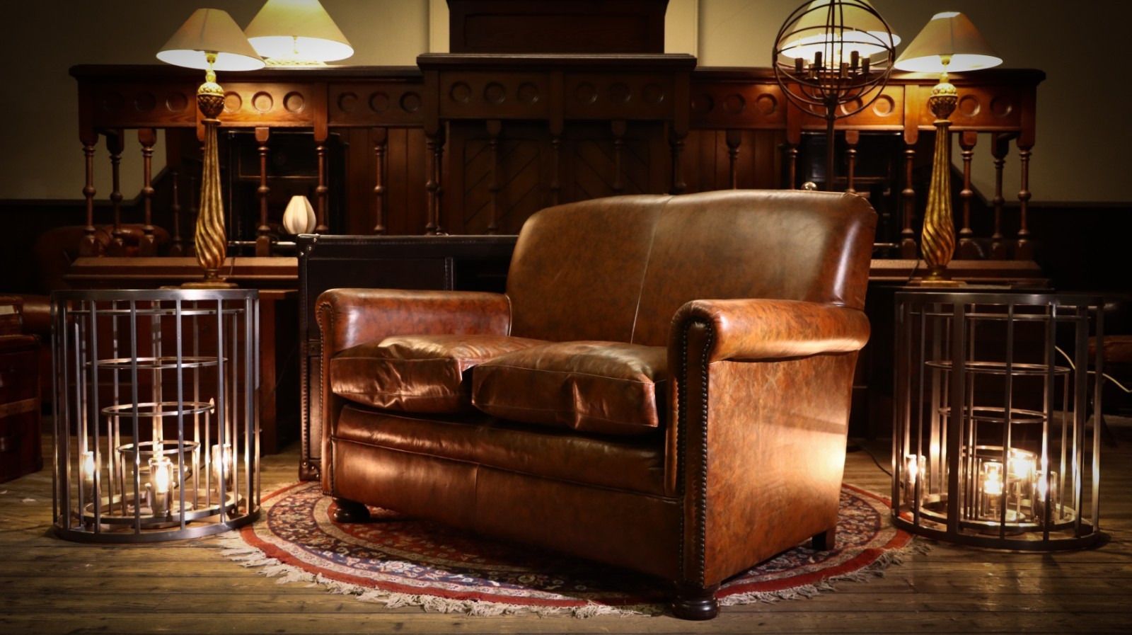 Stunning Tetrad Prince Midi 2 Seater Leather Club Small Sofa Brompton Tan 🚚🇬🇧 photo furniture