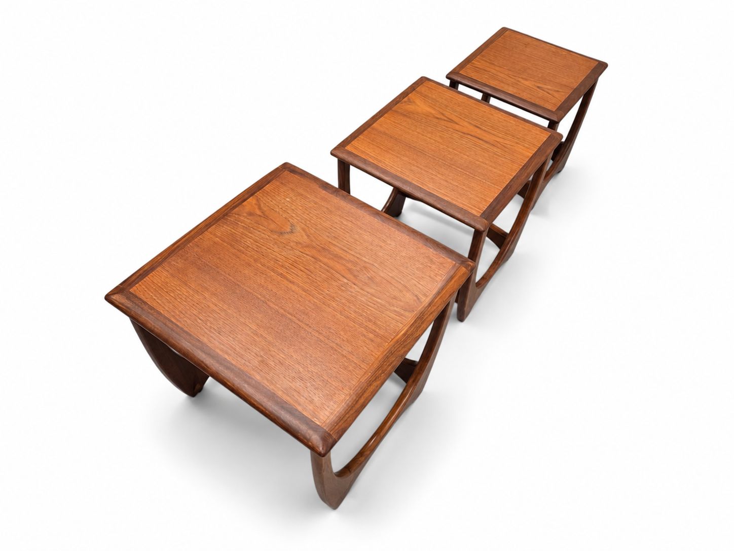 G Plan Fresco Nest Of Three Tables — 1960s photo for sale