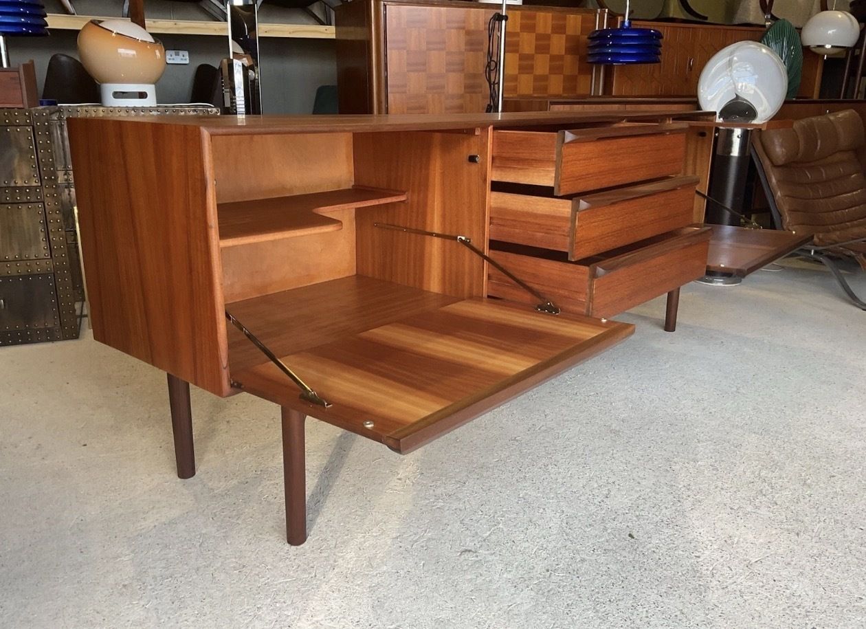 McIntosh Teak Sideboard By Tom Robertson Sunburst Collection photo vintage