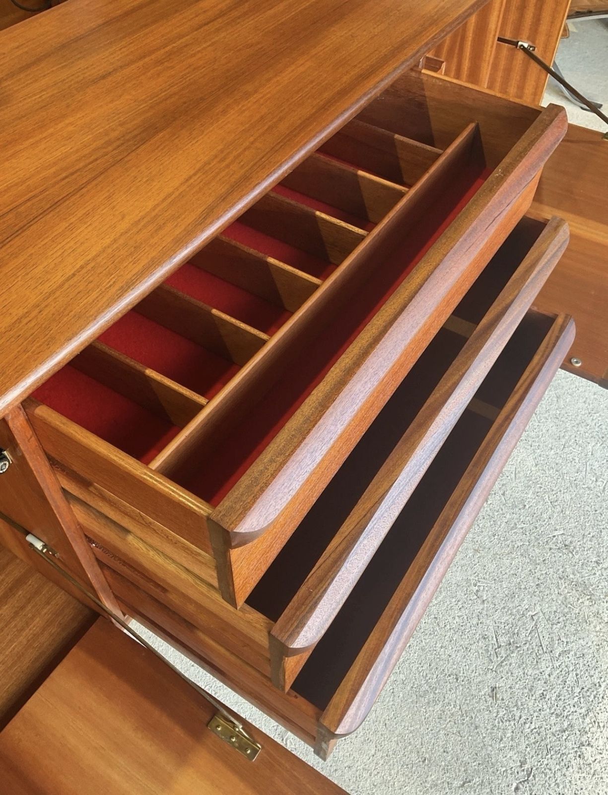 photo for sale McIntosh Teak Sideboard By Tom Robertson Sunburst Collection