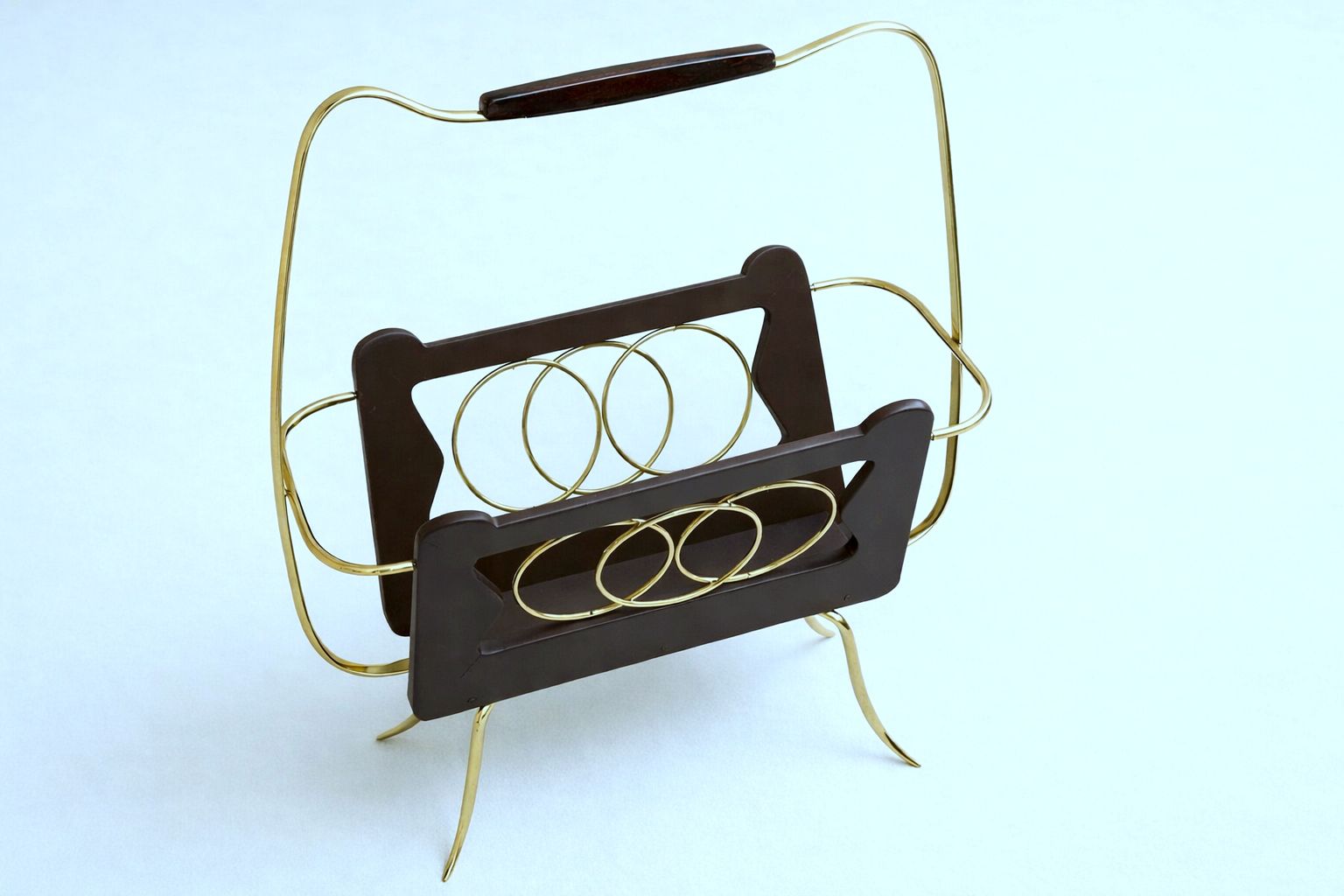 Mid Century tijdschriftenrek / Design By Gio Ponti / Italy '50 photo for sale