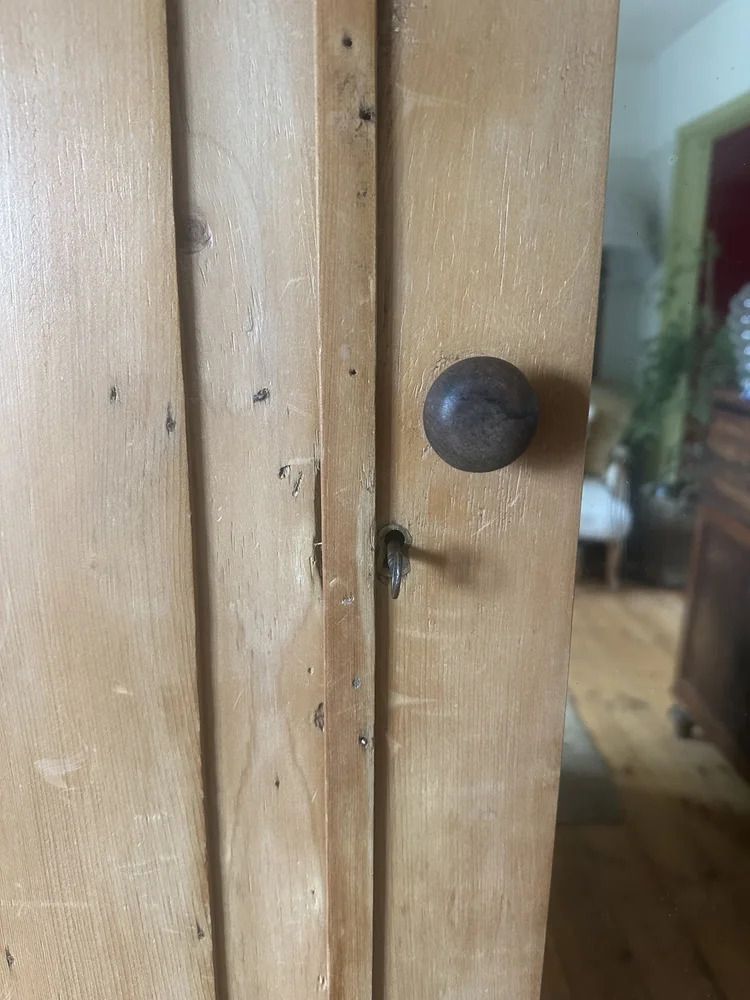 Old Pine Cupboard With Shelves Wardrobe photo buy