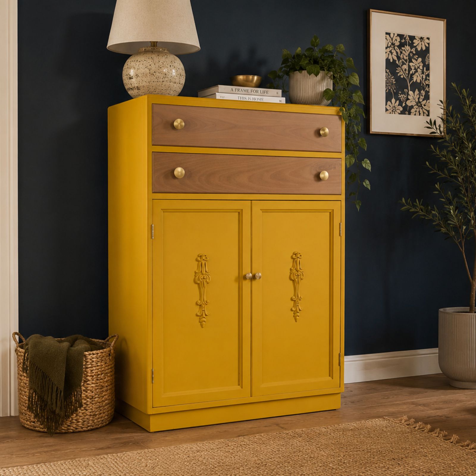 Vintage Utility Cabinet, 1940s