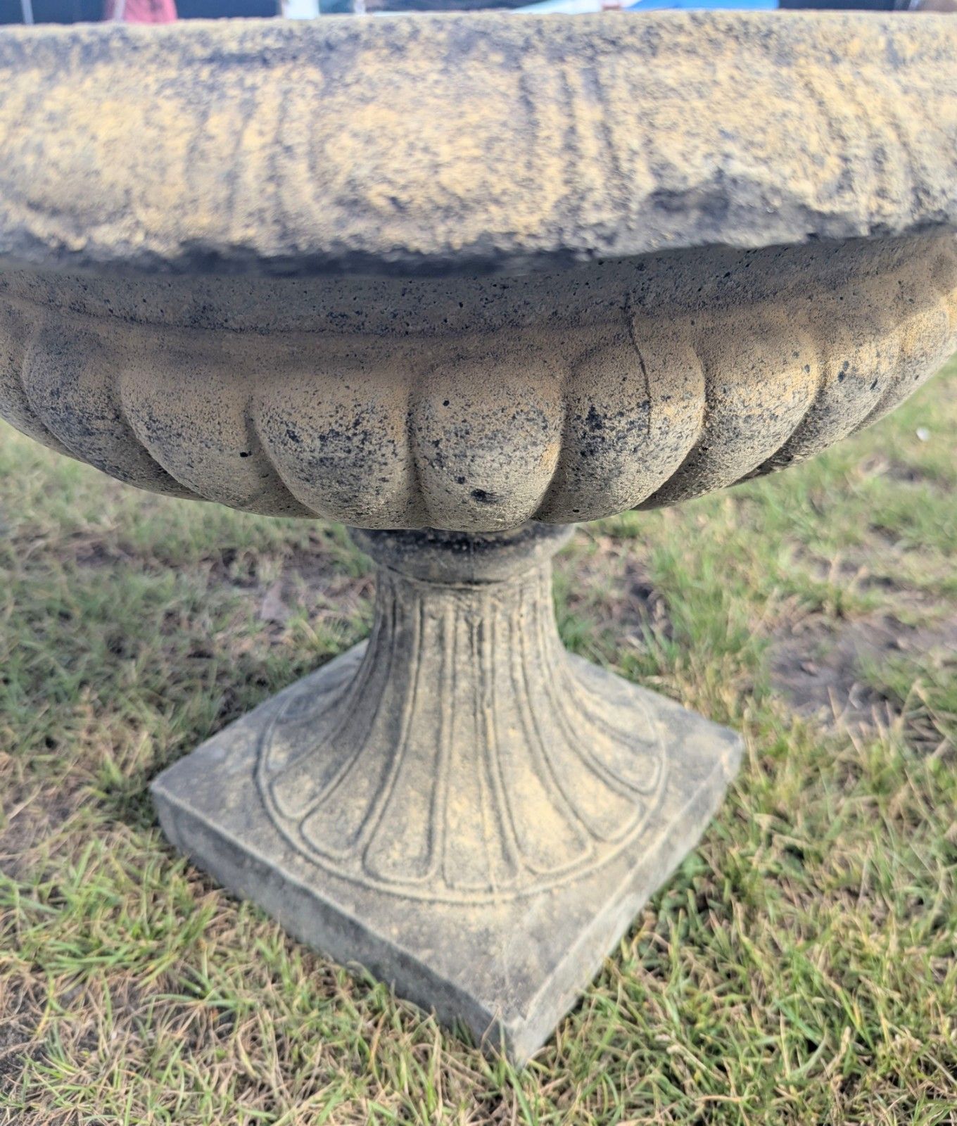 photo for sale Woodbury Style Garden Urn Planters English Stone Delivery Available 0342.