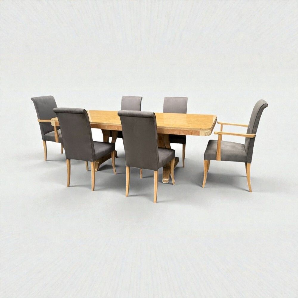 Fine Art Deco Hille Dining Table And Six Chairs photo 2950.0