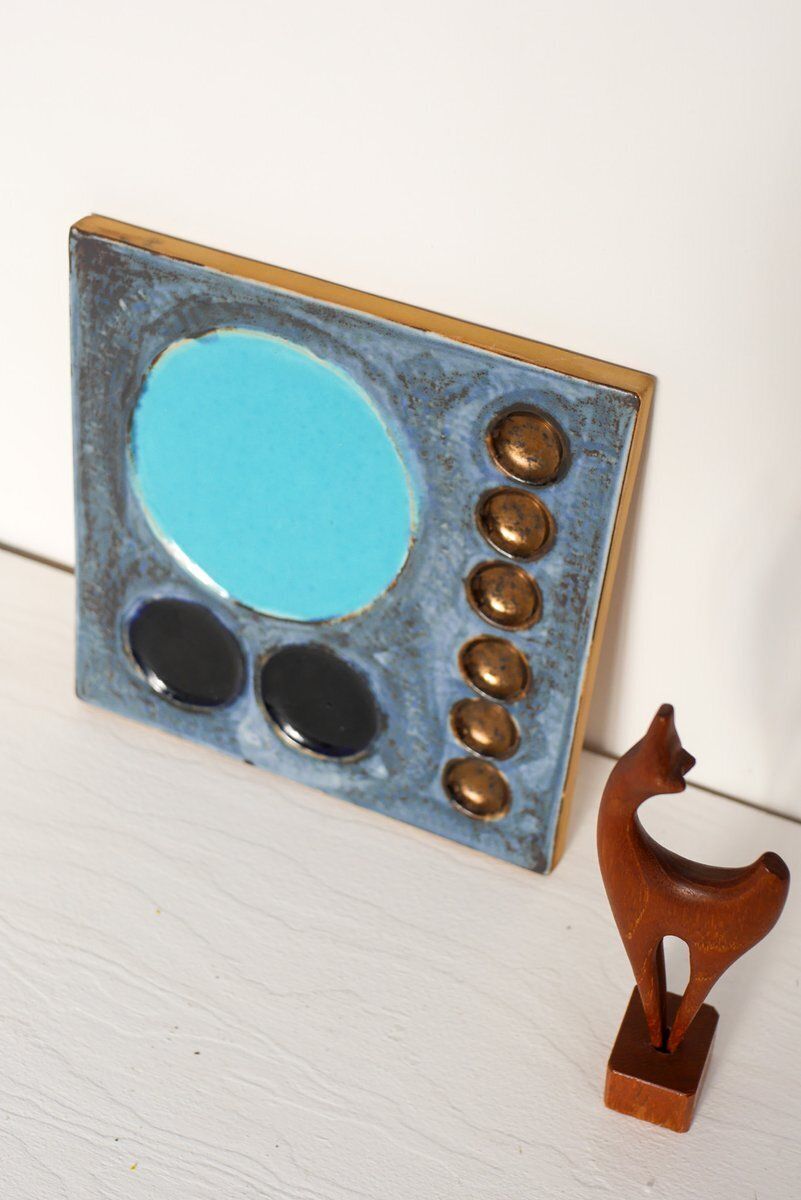 Mid-Century Modern Scandinavisch wandobject van Alberius voor Rörstrand, jaren 1960 photo buy