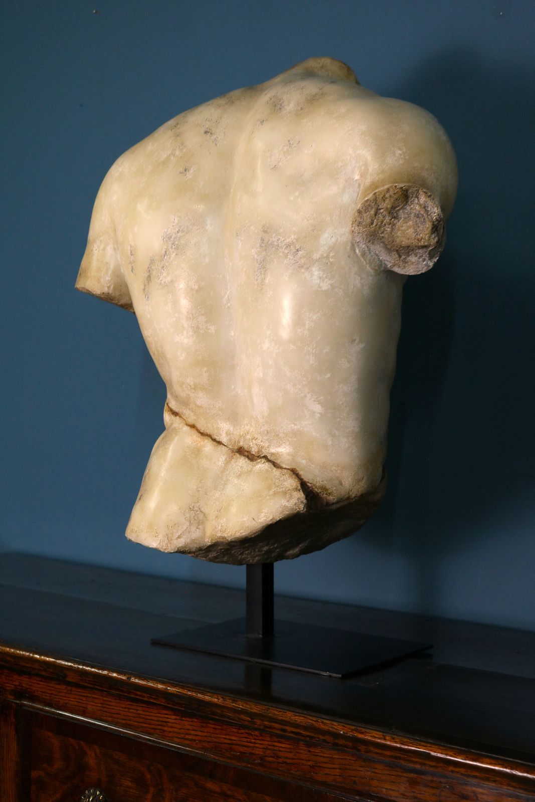 photo furniture Sculpture Of A Male Torso In The Hellenistic Style