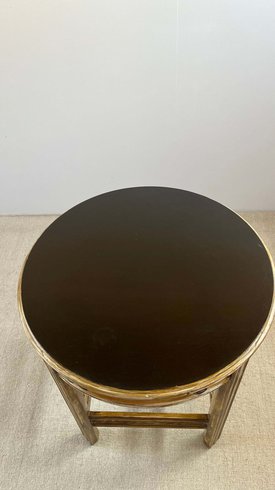Chinoiserie Lacquered Side Table, 1960/70s By Lane photo vinterior