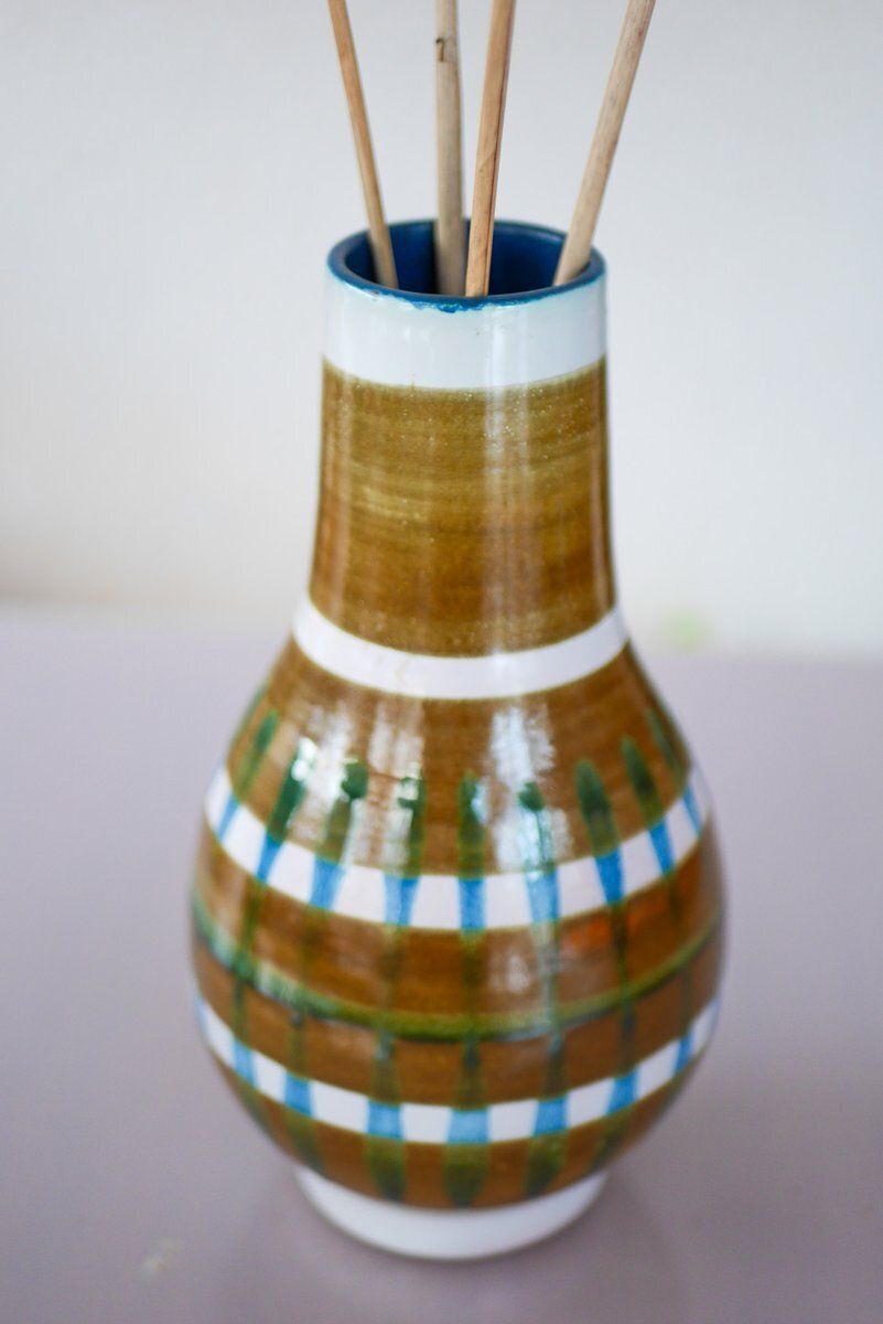 Vase Faenza par Ingrid Atterberg pour Upsala Ekeby, Suède, 1960 photo buy