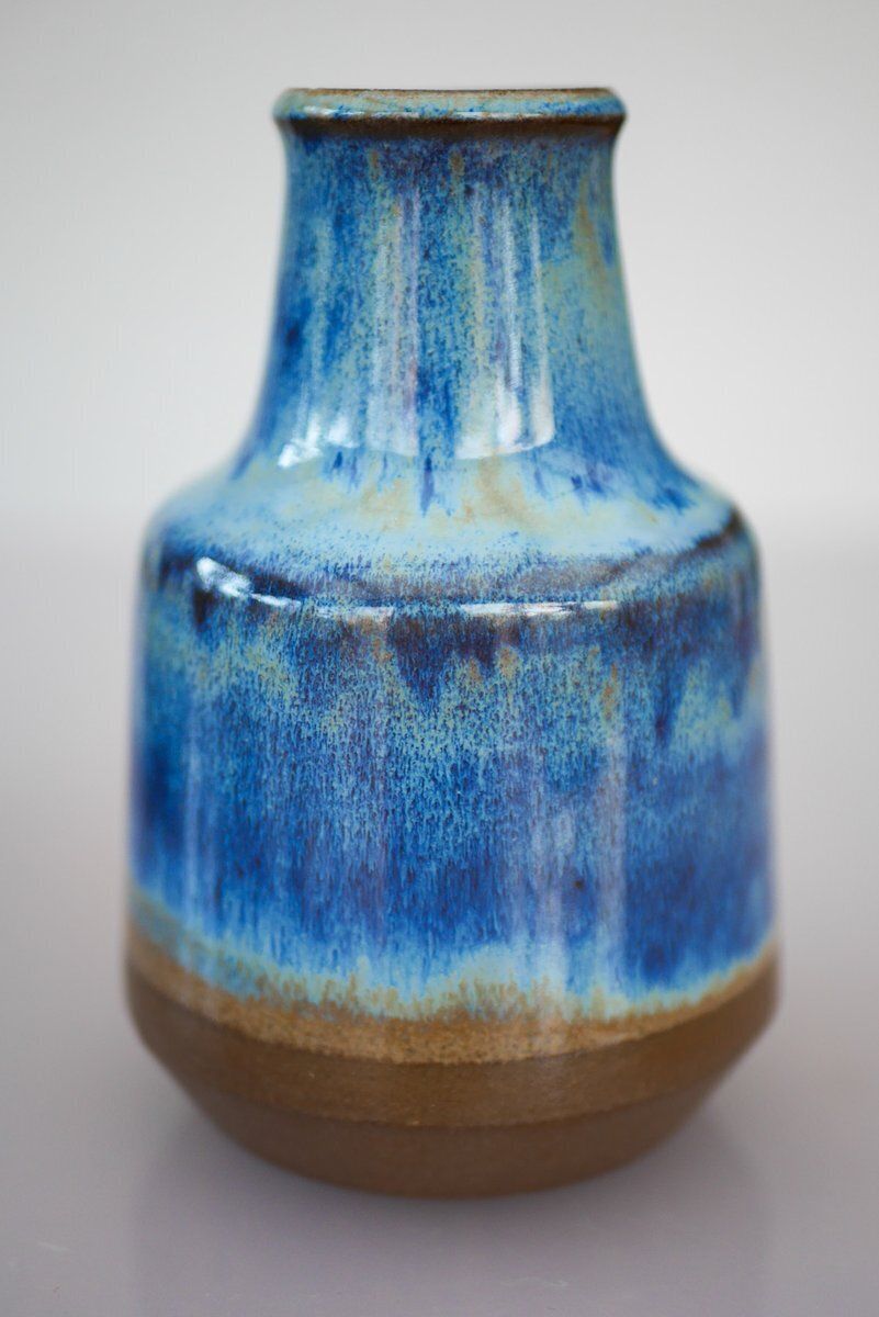 photo vintage Vases en céramique mid-century modern par Michael Andersen, années 1960, lot de 4
