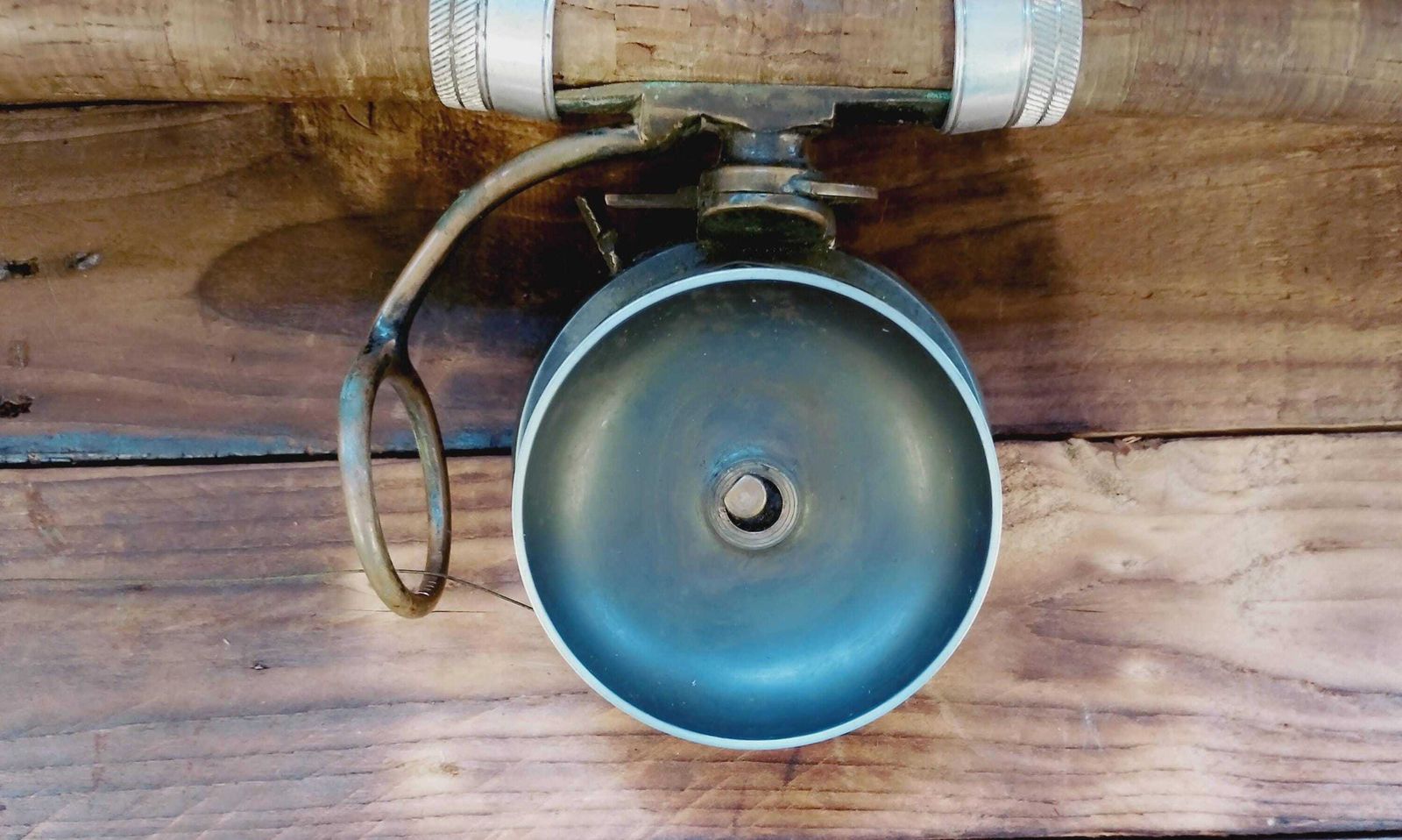 Antique Malloch Patent Side Cast Fishing Reel