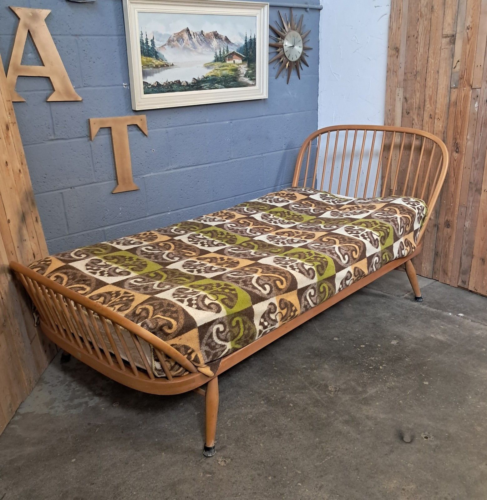 Ercol Single Bed Frame No. 358 Mid Century Vintage  Delivery Available