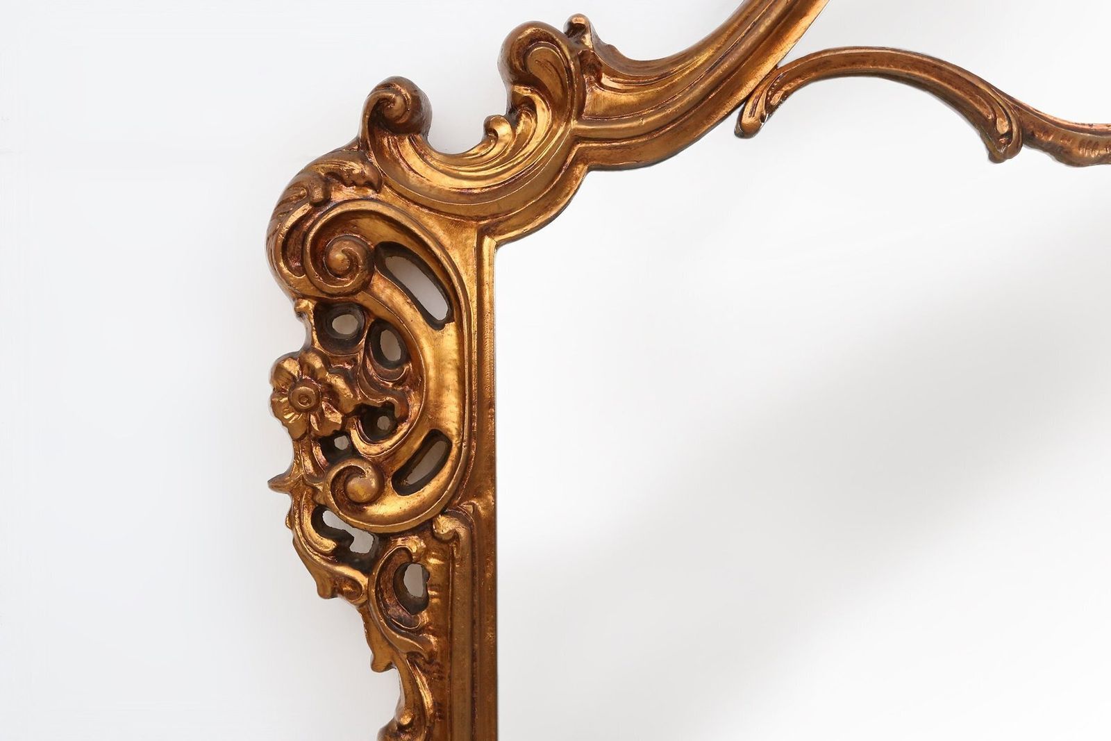 Vintage Louis XV Style Console Mirror, 1970s photo vinterior