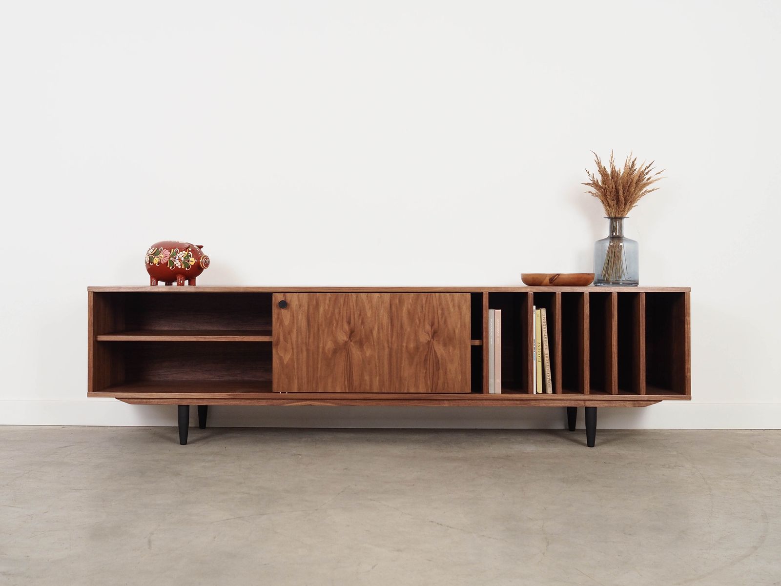 Buffet scandinave en noyer photo for sale