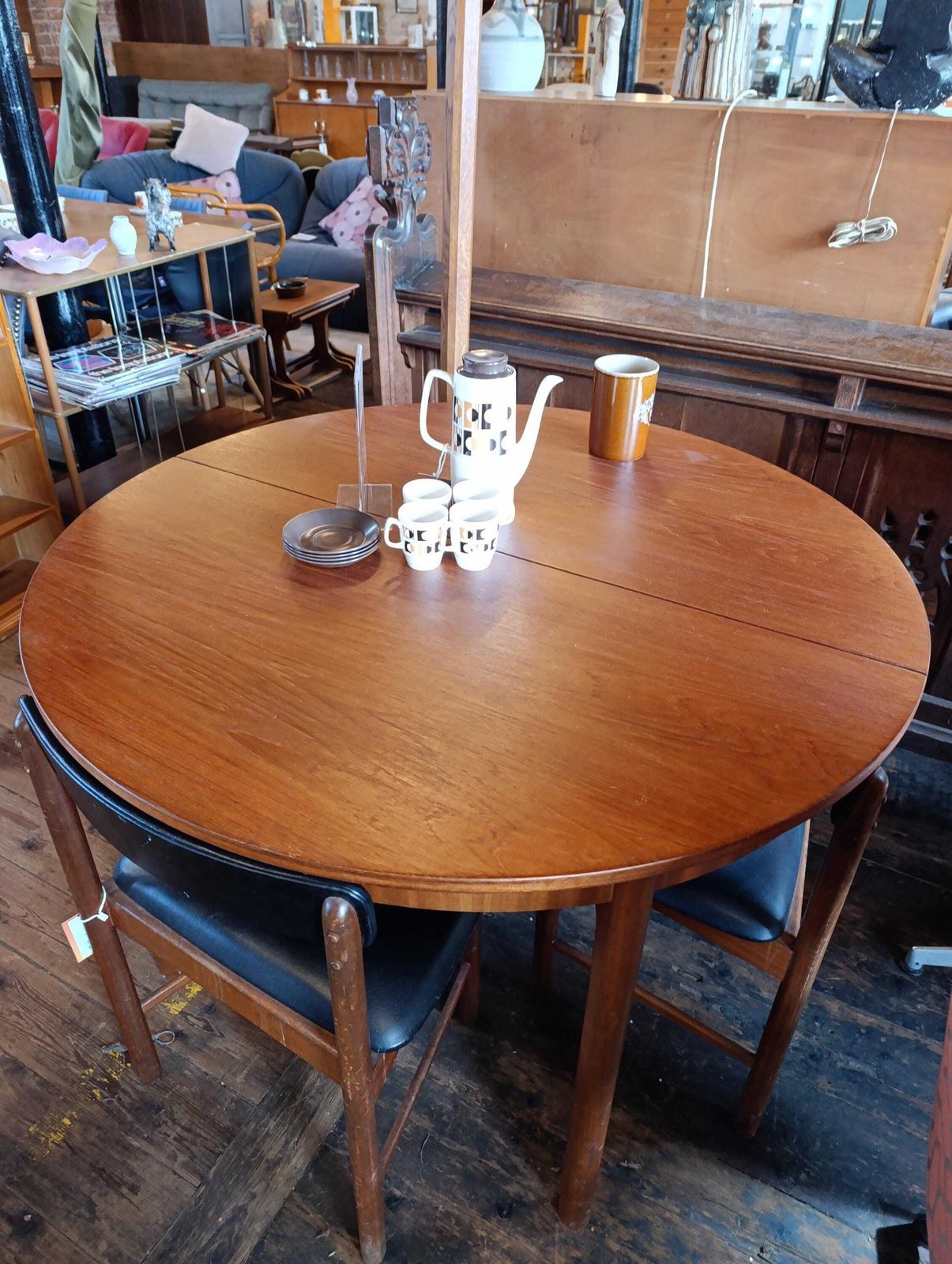 1960s Teak Dining Table And Four Chairs | A. H. McIntosh, Kircaldy photo for sale