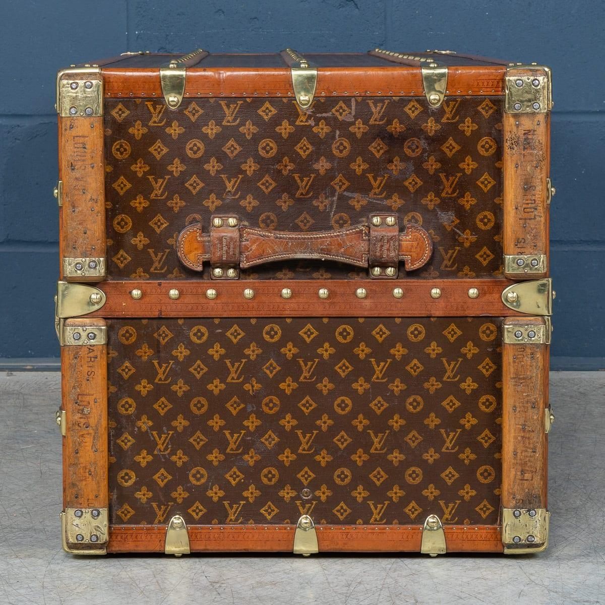 photo furniture 20th Century Louis Vuitton Wardrobe Trunk In Monogram Canvas, France C.1930