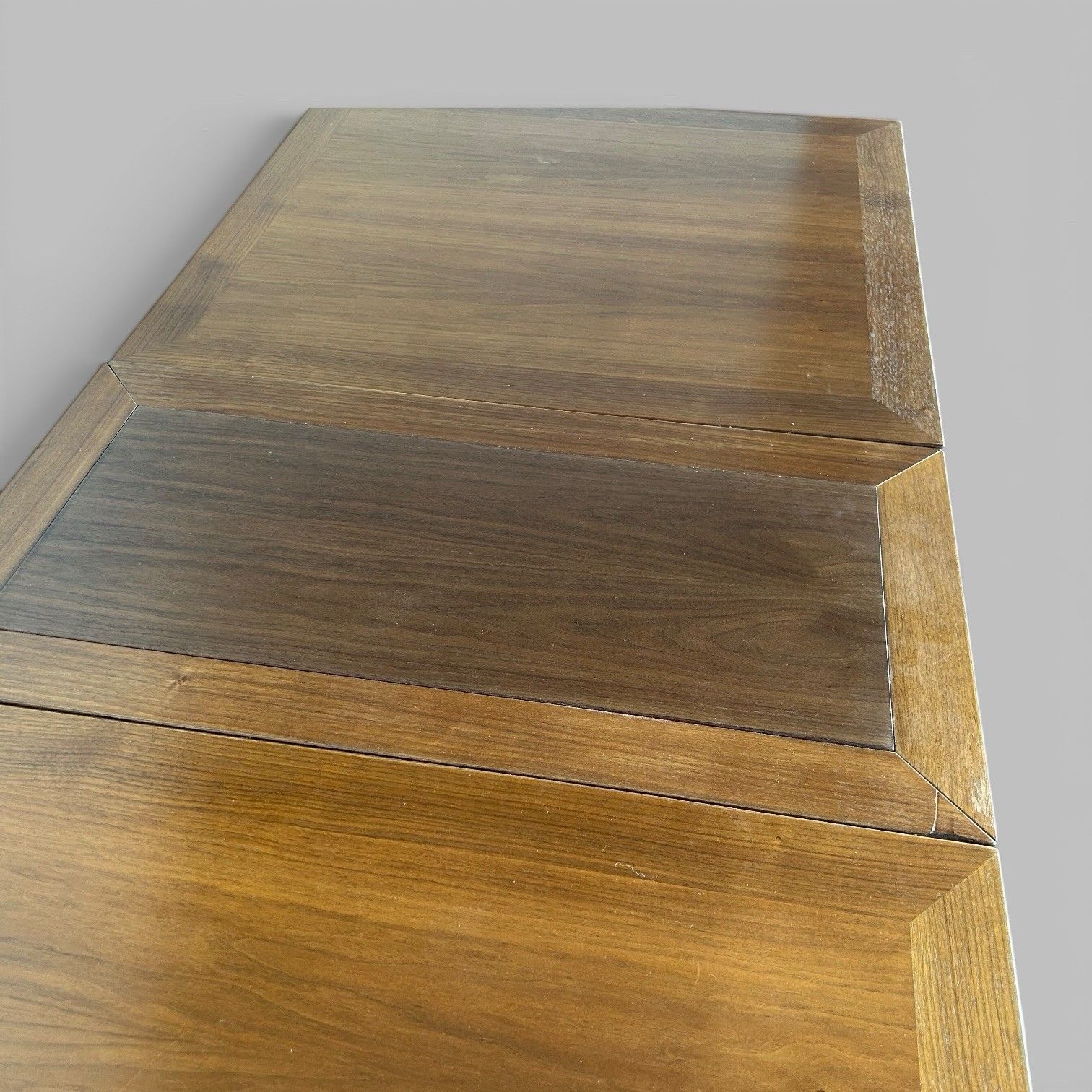 photo for sale Skovby Danish Teak Drop Leaf Dining Table With Storage