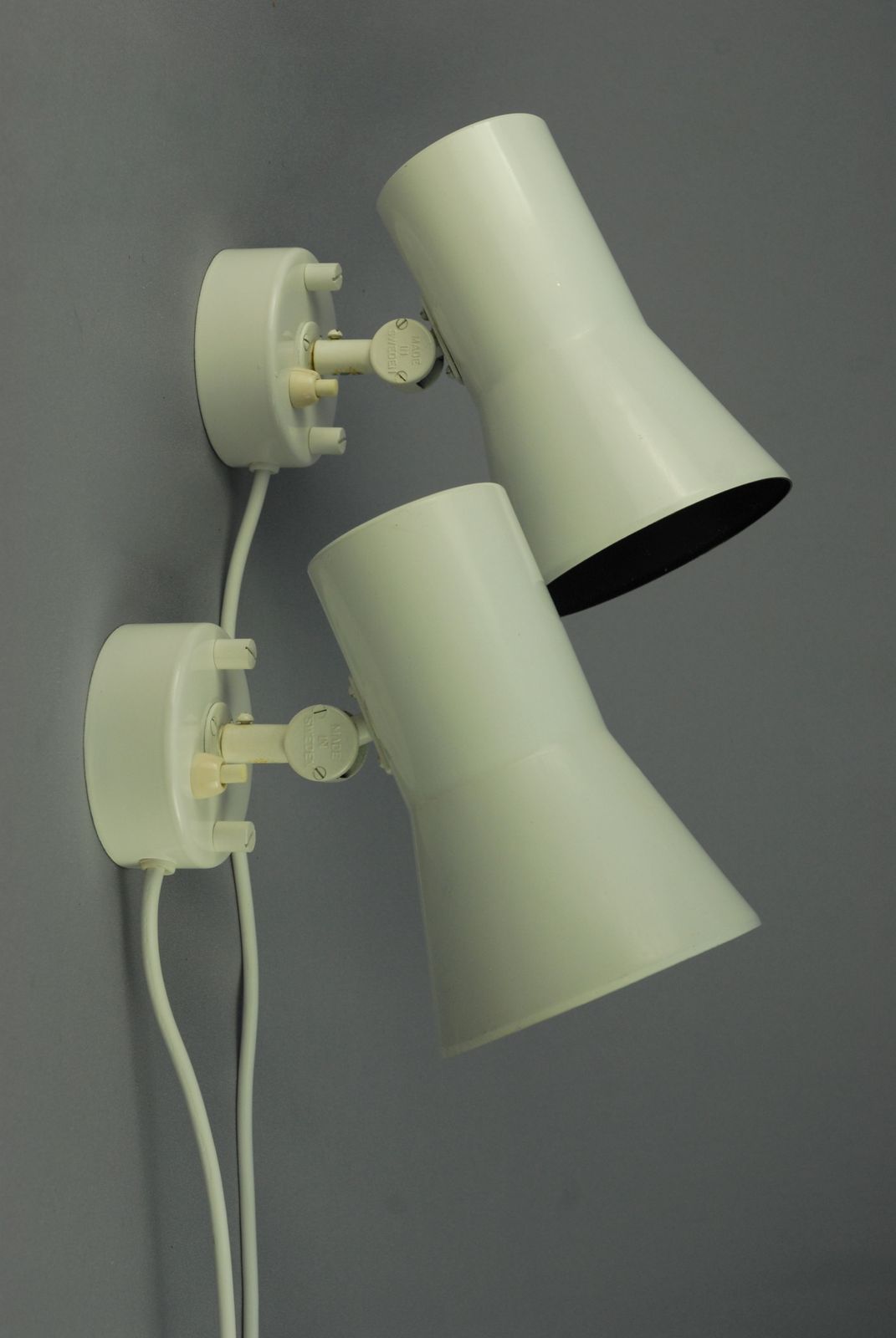 Pair Of Model V 239 Wall Lamps By Hans Agne Jakobsson For Hans Agne Jakobsson Ab, Sweden, 1960s photo 695.0
