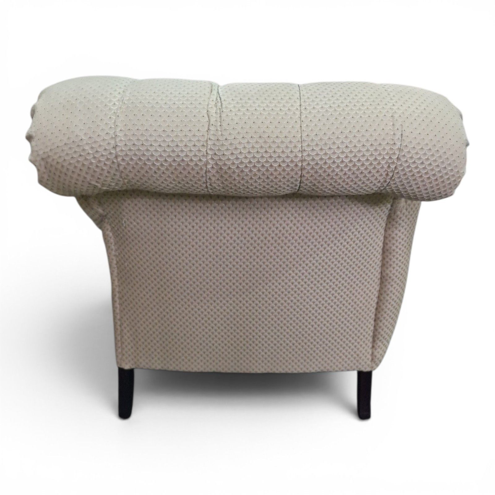 Furniture Victorian Style Chaise Longue Button Back Daybed Lounge Chair Sofa Settee photo