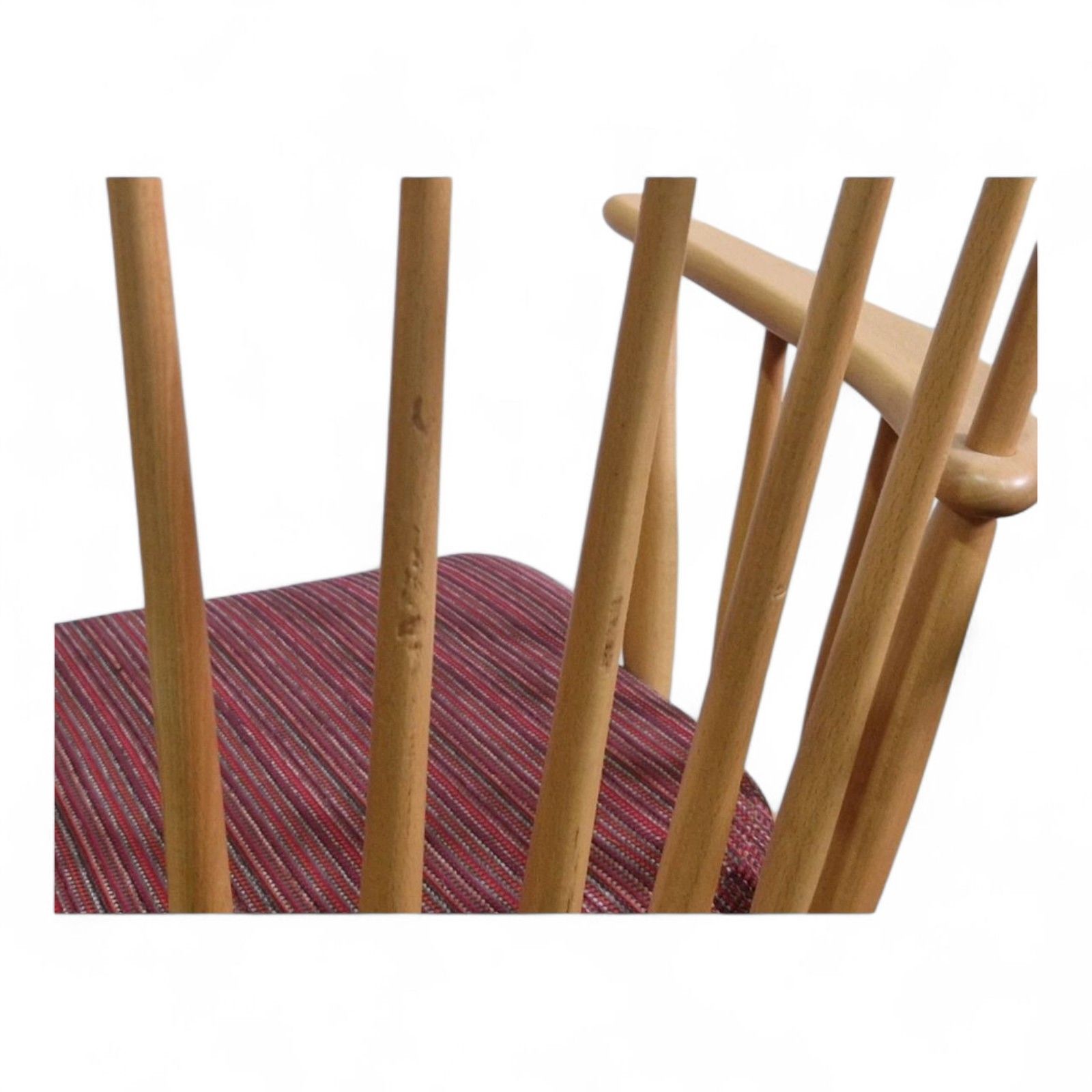 photo for sale Farstrup Danish Beech Armchair Mid Century Modern Scandinavian Windsor Chair