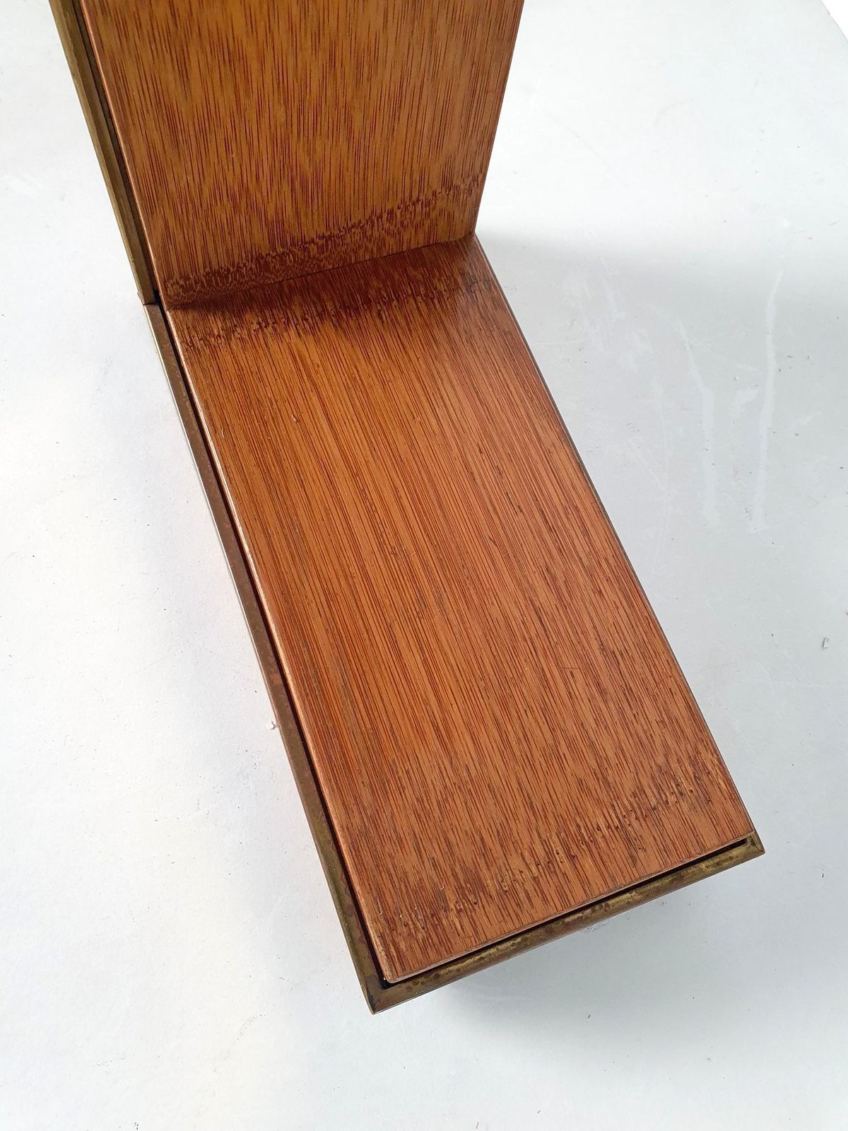 Post Modern Table Lamp By Liwan's, Brass & Bamboo, Italy, 1970s photo Lighting