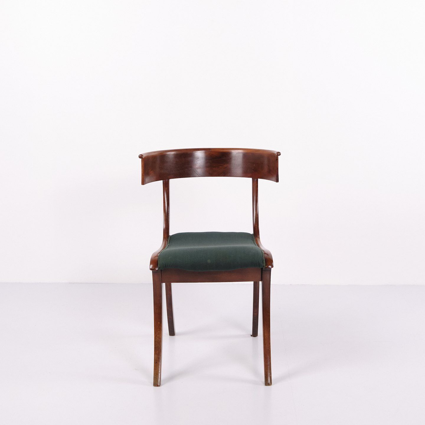 Set Of 6 Klismos Chairs By Edvard Thomsen For Rud. Rasmussen, 1930s photo for sale