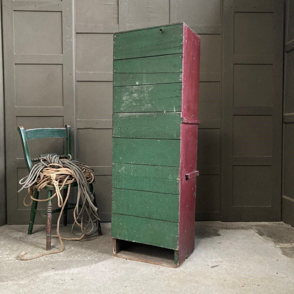 Vintage Homemade Bank Of Drawers photo for sale
